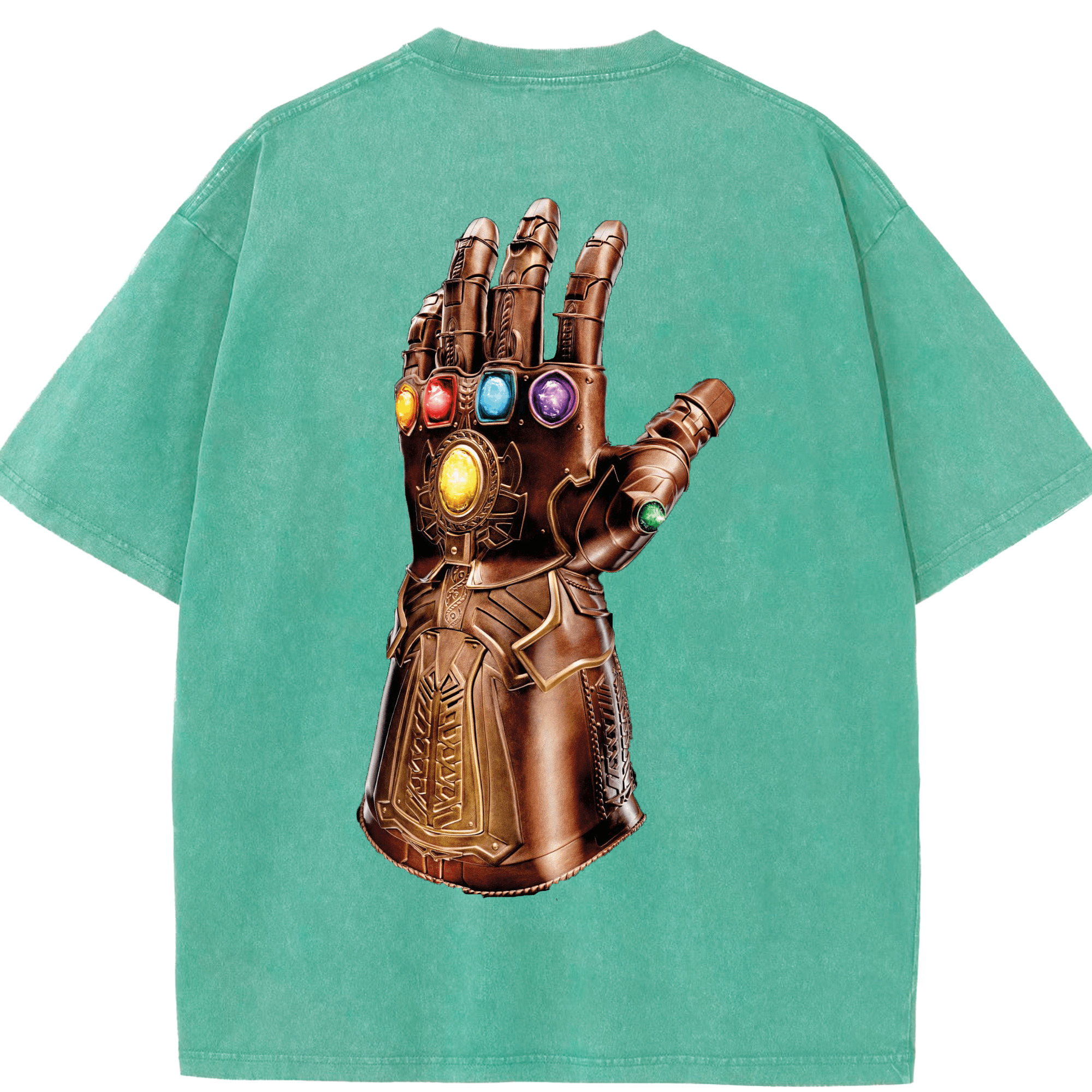 （画像用） アベンジャーズ The Avengers 綿100% ヴィンテージ風 半袖Tシャツ（背面プリント）